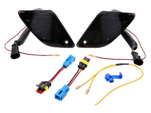 Jelzőkészlet hátsó LED füstszürke színű Vespa GT, GTL, GTV, GTS 125-300-asokhoz