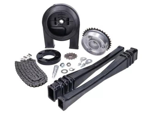 Hajtókészlet 14 alkatrész Simson KR51/1 Schwalbe számára