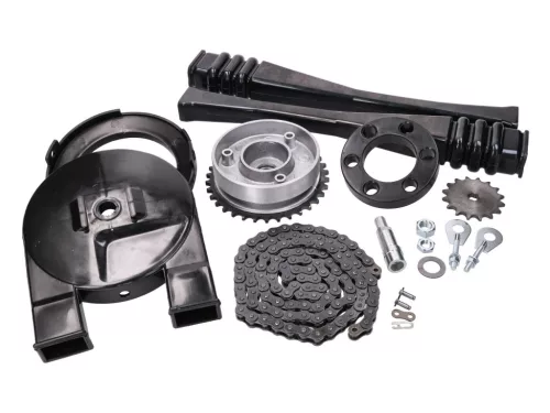 Hajtókészlet 14 alkatrész Simson KR50 Schwalbe, SR4-1 Schwalbe, SR4-1