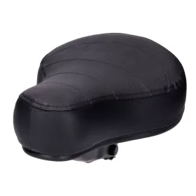   Nyereg / ülés lapos 60mm fekete varrott, felirat nélkül Puch, Kreidlerhez