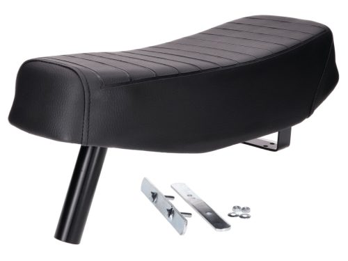 Nyereg / ülés 2er Buddy ülés fekete a Puch Maxi számára