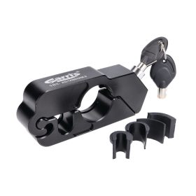   Indításgátló tömör gáz/fék fogantyú alumínium fekete