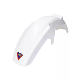   Első sárvédő univerzális fehér Enduro, Supermoto motorokhoz