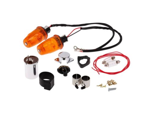 Átalakító készlet SIP kormányvég-jelző 6 Volt Vespa 50-125, PV, ET3, 125 VNB-TS, 150 VBB - Super, 160 GS, 180 SS, 125 VNB-TS, 150 VBB - Super, 160 GS, 180 SS