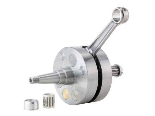 Tömör tengely SIP BFA 225 a BFA 187, 221, 225 motorhoz Vespa 125 VNA-TS, 150 VBA-Super, 160 GS, 180 SS, Rally, PX, PE, Lusso, T5, PX, PE, Lusso, T5 motorokhoz