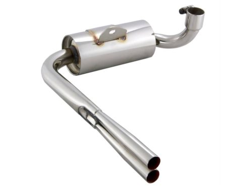 Versenykipufogó SIP Vintage replika Vespa 125 VNA-TS, 150 VBA-Sprint, PX80-150, PE, Lusso, PX80-150, PE, Lusso modellekhez.