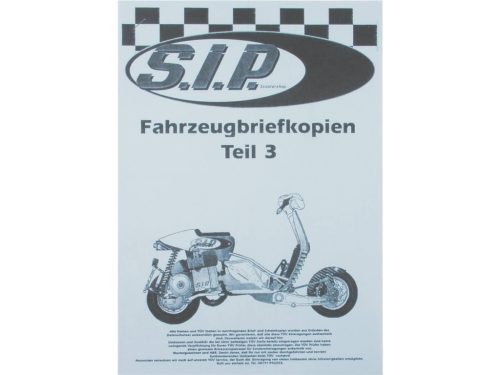 SIP Part III levélpapír-készlet PX80, PX200, T5