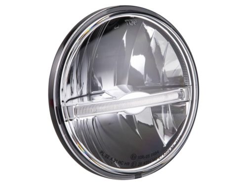 Fényszóró SIP Performance LED kerek Ř 143 mm Vespa 125 GTR, TS, 150 SprintV, 180-200 Rally, PX80-200, PE, Lusso, '98, MY, '11, LML Star 125-200 2T, 4T, '98, MY, '11, LML Star 125-200 2T, 4T