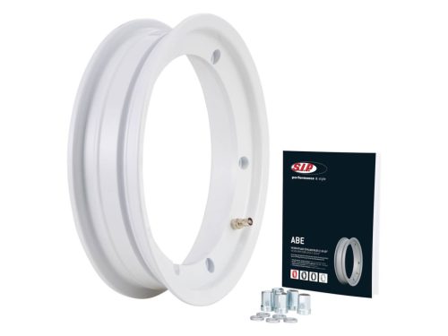 Felni cső nélküli SIP a Vespa 50-125, PV, ET3, PK, S, XL, XL2, 125 GT-TS, 150 GL, GS VS5T, Sprint, V, T4, Rally, PX, PE, Lusso, T5, LML Star, DLX, Deluxe 2T, 4T felnikhez