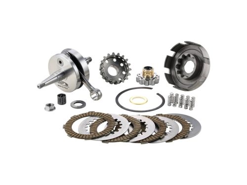 Kuplung, forgattyús tengely készlet SIP Performance csigás forgattyús szelep Vespa 200 Rally, P200E, PX200 E, Lusso, '98, MY, Cosa 200, '98, MY, Cosa 200