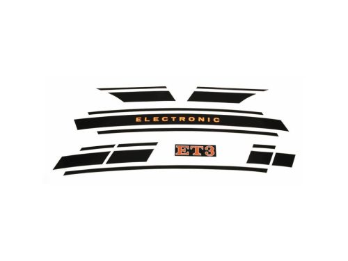 Matricakészlet Elektronikus csíkok Vespa ET 3-hoz