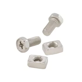   Csavarkészlet Akkumulátor pólus M6x12 mm, kereszt bemélyedés, hatszögletű SIP Vespa LX, LXV, S 125, 150ccm 4T AC Euro3, azaz 3V sok robogóhoz, Maxiscooter 50-150ccm 2T, 4T AC, LC