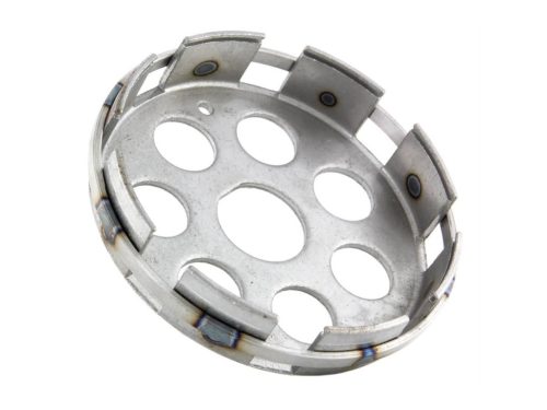 Kuplung kosár SIP Sport gyűrűvel Vespa 180 Rally VSD 14741 ->, 200 Rally, P200E, PX200 E, Lusso -> '94, Cosa 1, T5, LML Star, Deluxe 125-150 4T, 4S, LML Star, Deluxe 125-150 4T, 4S