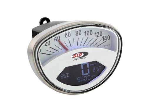 Fordulatszámmérő, sebességmérő SIP 2.0 Vespa 50 SS, 90 SS, 125, PV, ET3, GTR, TS, Super, 150 Sprint V, Super, Rallyhoz