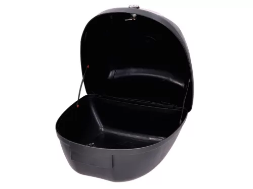 Top Case DMP fekete, fényvisszaverő piros 28L