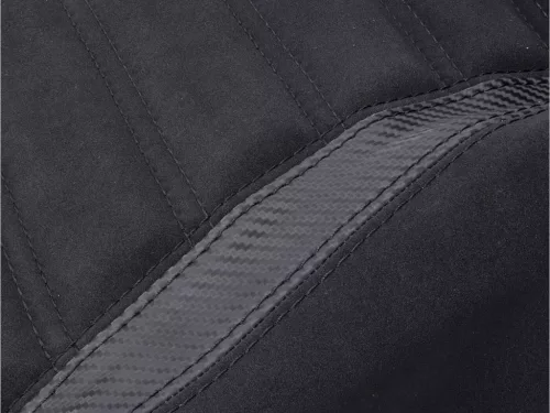 Fekete varrású üléshuzat fekete Vespa GTS 125, 300-hoz