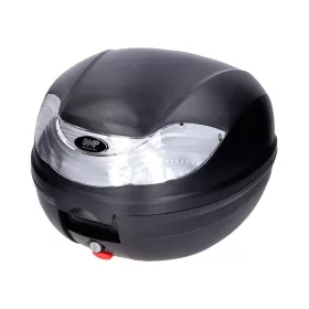 Top Case DMP fekete, fehér fényvisszaverő 32L