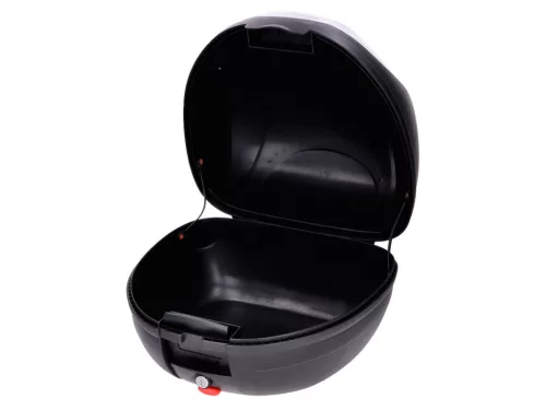 Top Case DMP fekete, fehér fényvisszaverő 32L