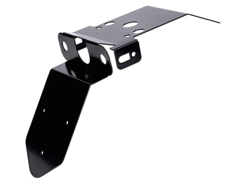 Rendszámtáblatartó fekete Derbi Senda, Aprilia RX, Enduro / Supermoto modellekhez