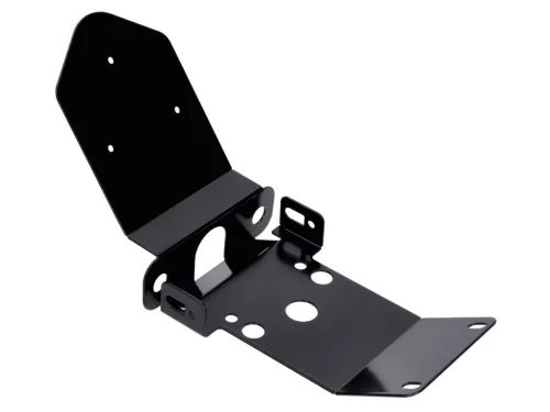 Rendszámtáblatartó fekete Derbi Senda, Aprilia RX, Enduro / Supermoto modellekhez