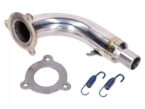 Kipufogócső nyitott rozsdamentes acélból Rieju MRT Euro5-hez