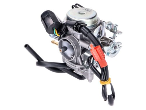 Karburátor Dellorto 18mm TK SVB18 AW1 a SYM Fiddle 2, Fiddle 3, Crox, Jet 4, Orbit 2, 12 4 ütemű 50 cm3 Euro4 25km/h, 45km/h 18-20'
