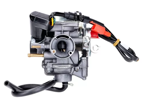 Karburátor Dellorto 18mm TK SVB18 AW1 a SYM Fiddle 2, Fiddle 3, Crox, Jet 4, Orbit 2, 12 4 ütemű 50 cm3 Euro4 25km/h, 45km/h 18-20'