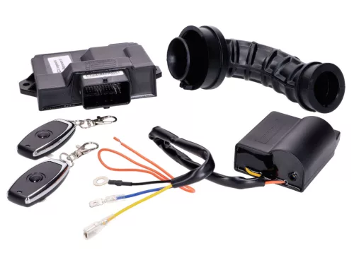 ECU távirányítóval 25km/h és 50km/h között Vespa Primavera, Sprint, Piaggio ZIP 4T Euro5-hez