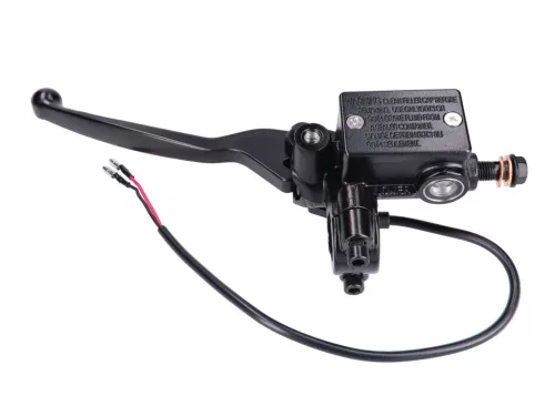 Fékszivattyú / fékhenger hátul / bal oldali fekete NiU N1S, kínai robogóhoz