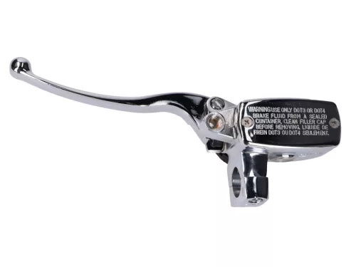 Fékszivattyú balra 25mm Retro Kína robogó krómozott Benzhou, Firenze, Adly, Flex Tech számára