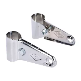   Fényszóró tartó készlet hosszú 40mm króm mopedhez, mokickhoz
