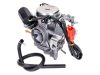 Karburátor Dellorto 18mm TK SVB18 Sym Crox, Fiddle 12 colos 4 ütemű 50cc Euro5 45km/h 2021-hez.