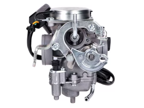 Karburátor Dellorto 18mm TK SVB18 Sym Crox, Fiddle 12 colos 4 ütemű 50cc Euro5 45km/h 2021-hez.