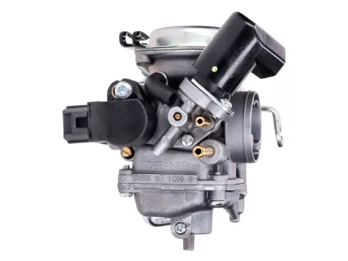 Karburátor Dellorto 18mm TK SVB18 Sym Crox, Fiddle 12 colos 4 ütemű 50cc Euro5 45km/h 2021-hez.