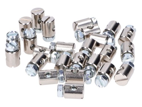 Csavaros mellbimbó kábelhúzóhoz 7.0x9.0mm - 25 db