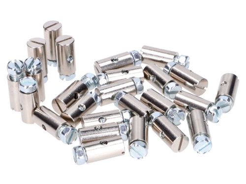 Csavaros mellbimbó kábelhúzóhoz 8.0x15.0mm - 25 db