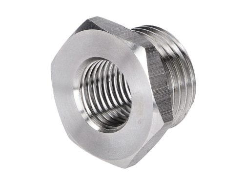 Adapter redukció M18 / M12 Lambda szenzor rozsdamentes acél Vespa GTS, GTV 125-300ccm Euro5-hez