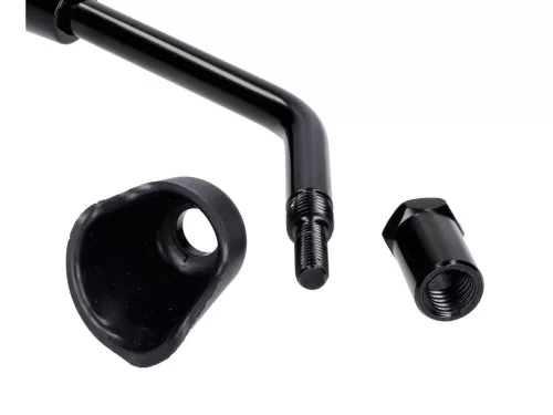 M8 rövid, fekete fényes tükörkészlet Vespa GTS HPE, Sprint, Primavera modellekhez