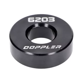   Csapágybábu Doppler alumínium CNC fekete CNC 6203 csapágyhoz