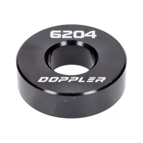   Csapágybábu Doppler alumínium CNC fekete 6204-es csapágyhoz