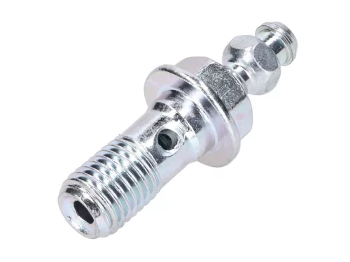 Banjo csavar a fékvezetékhez integrált leeresztőcsappal M10x1,25