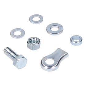   Fékkábel rögzítőlemez vezetékbilincs készlet CIF fékkábelhez elöl/hátul Piaggio Ciao, SI, Bravo, Boxer mopedhez