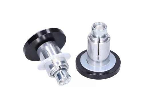 Kormányvég lengéscsillapító tuning lapos, 13,5 / 17,5mm - fekete