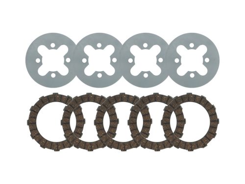 Átalakító készlet Venandi 5 tárcsás tengelykapcsoló 0,8mm 12Nm rozsdamentes acél Simson S50, KR51/1, SR4- M53, M54 modellekhez