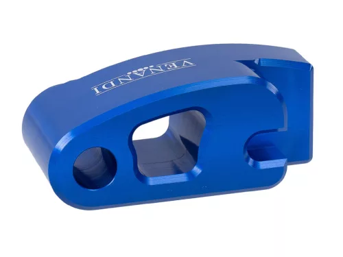 Venandi CNC távtartó, hátsó fékmegálló, kék Simsonhoz