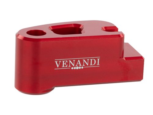 Venandi CNC távtartó, hátsó fékmegálló, piros Simsonhoz