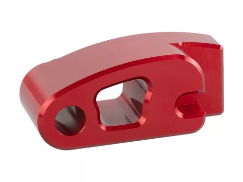 Venandi CNC távtartó, hátsó fékmegálló, piros Simsonhoz