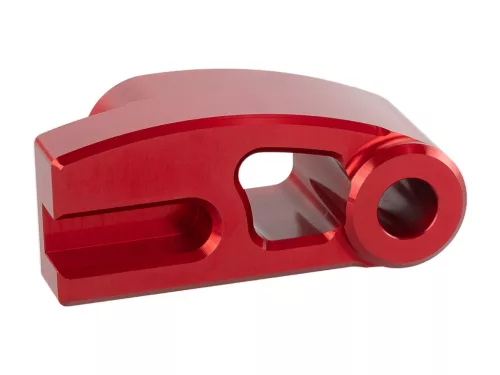 Venandi CNC távtartó, hátsó fékmegálló, piros Simsonhoz