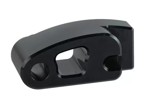 Venandi CNC távtartó, hátsó fékmegálló, fekete Simsonhoz