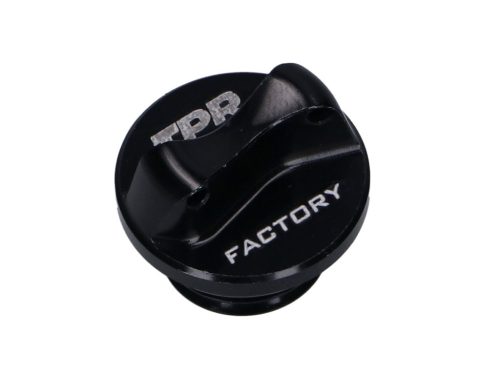 Olajbetöltő dugó CNC TPR Factory fekete M16 tömítőgyűrűvel Minarelli AM3, AM4, AM5, AM6, AM4, AM5, AM6 modellekhez